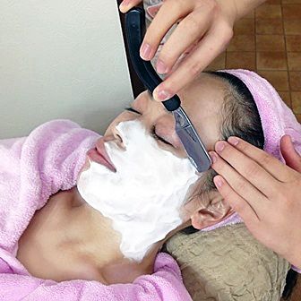 お顔そり美容法